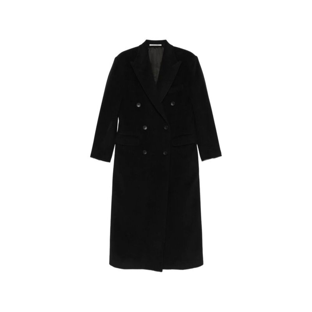 Tagliatore Black Coats - Double Breasted & Peacoats Women
